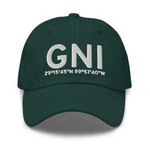 Grand Isle (GNI) Airport Hat