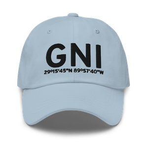 Grand Isle (GNI) Airport Hat