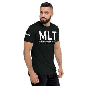 Millinocket (KMLT) Airport Tri-blend T-Shirt