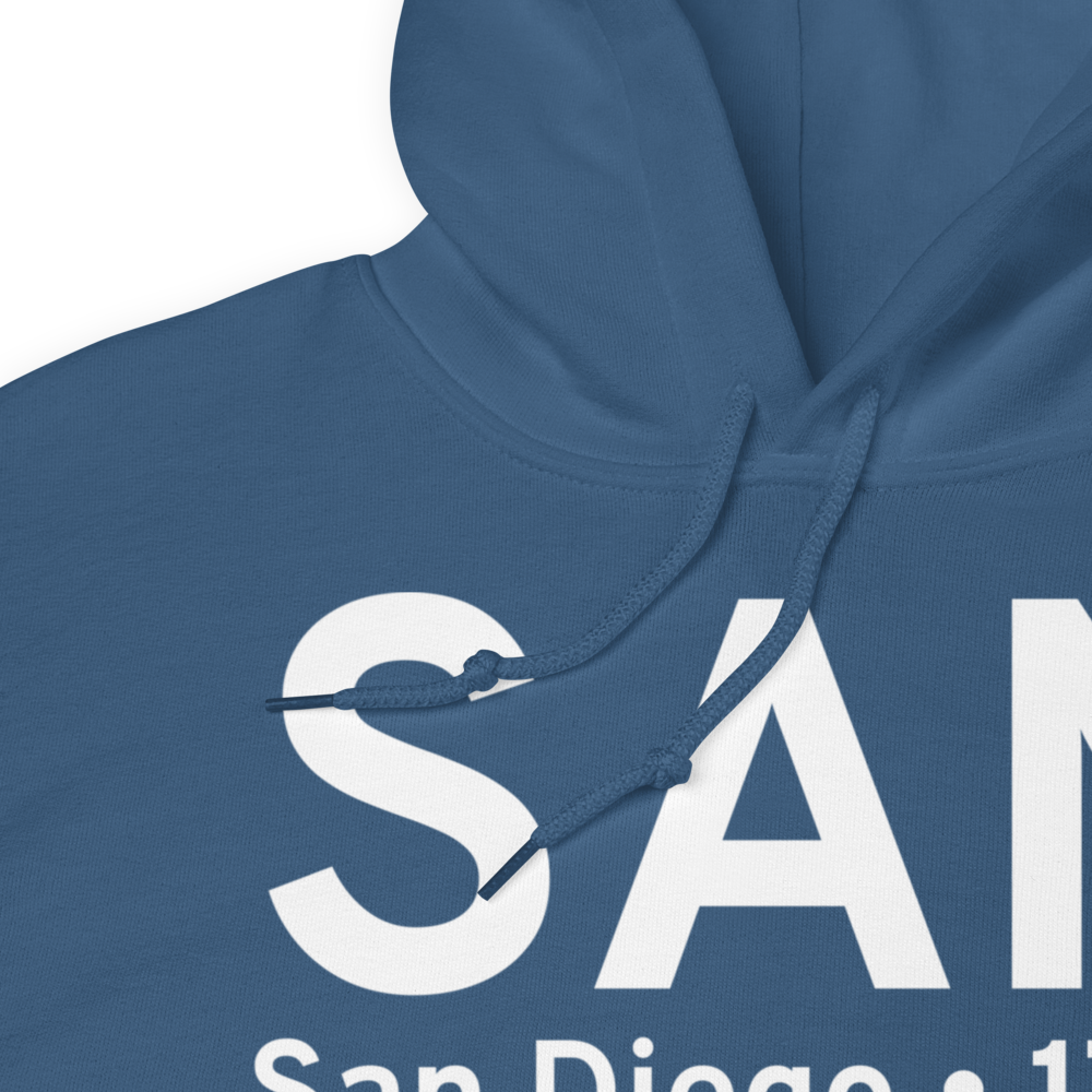 San Diego (KSAN) Airport Hoodie Sweatshirt 