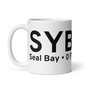 Seal Bay (SYB) Airport Mug