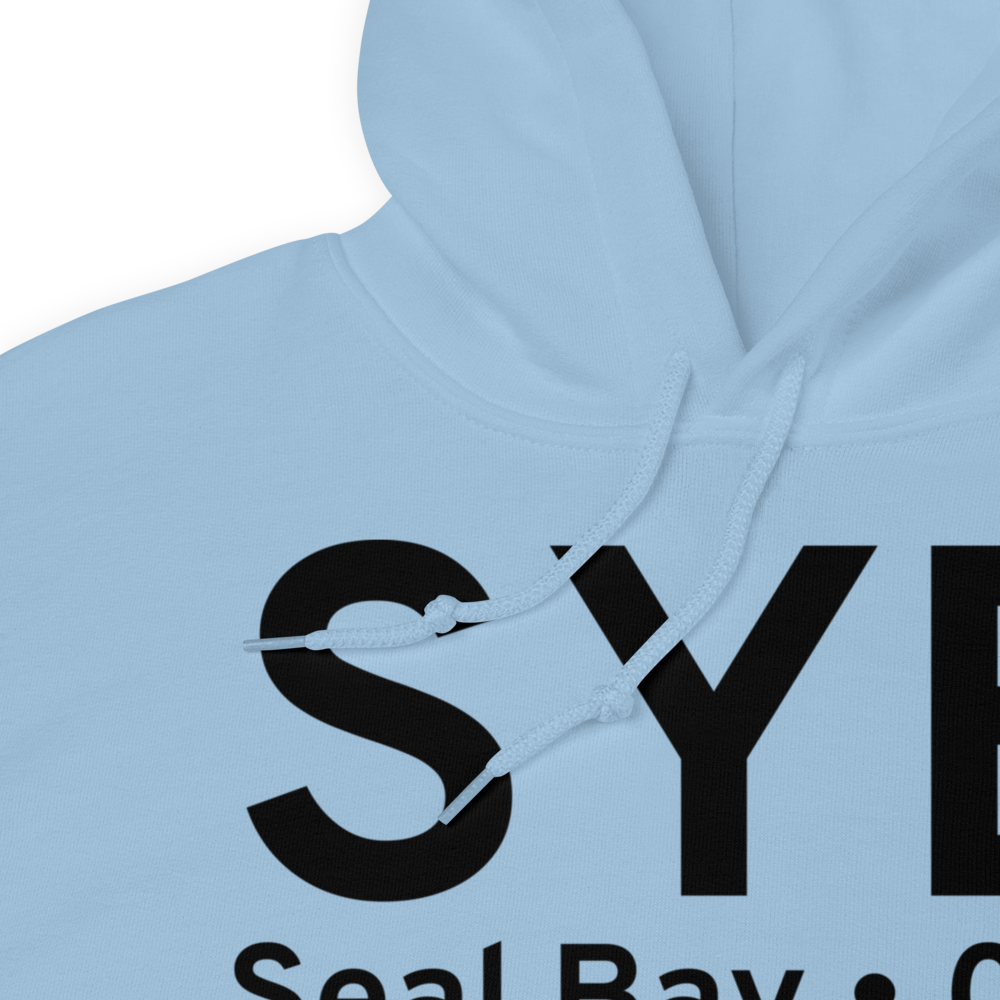 Seal Bay (SYB) Airport Hoodie Sweatshirt 
