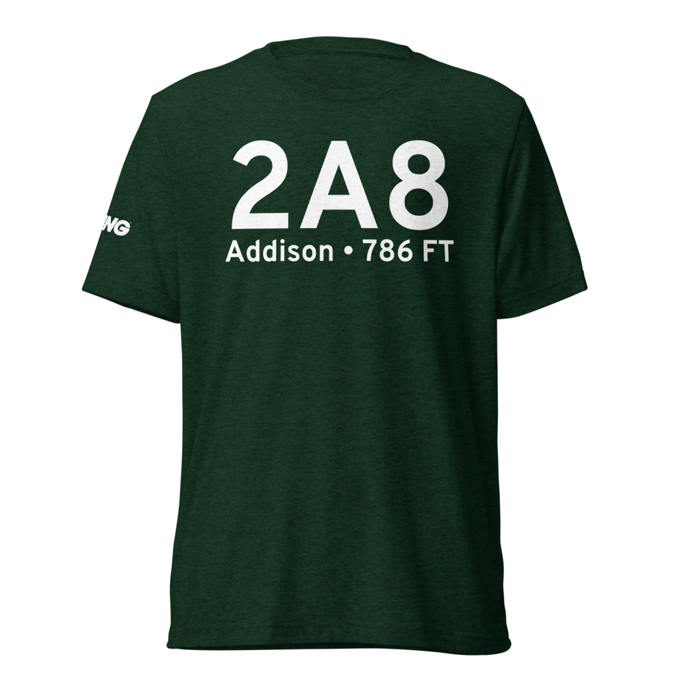 Addison (2A8) Airport Tri-blend T-Shirt 