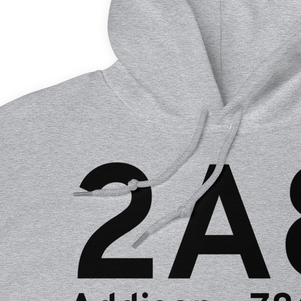 Addison (2A8) Airport Hoodie Sweatshirt 