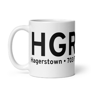 Hagerstown (KHGR) Airport Mug