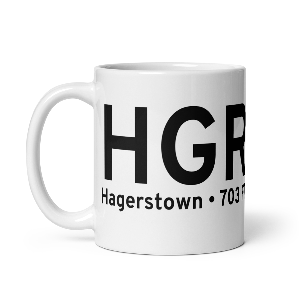Hagerstown (KHGR) Airport Mug 