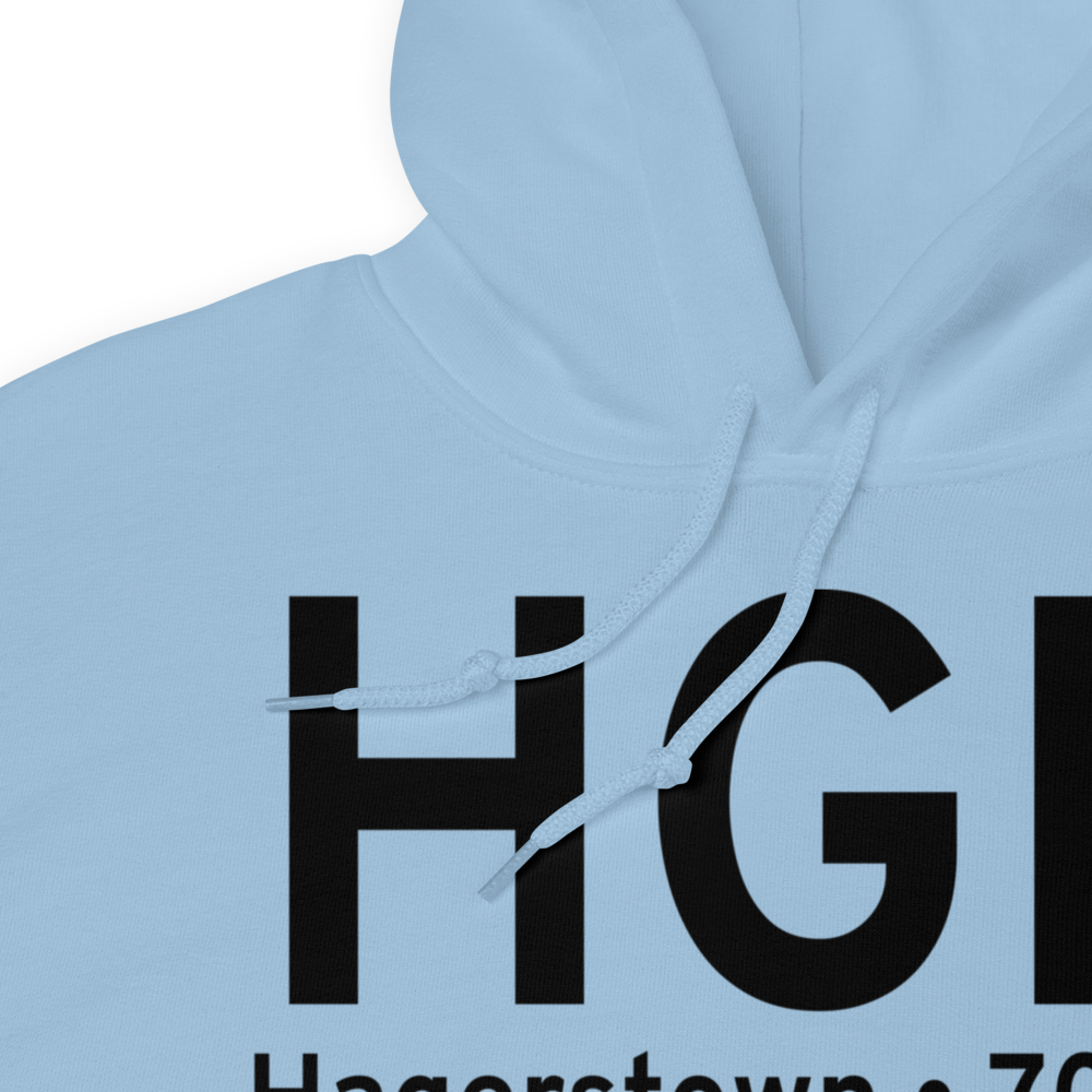 Hagerstown (KHGR) Airport Hoodie Sweatshirt 