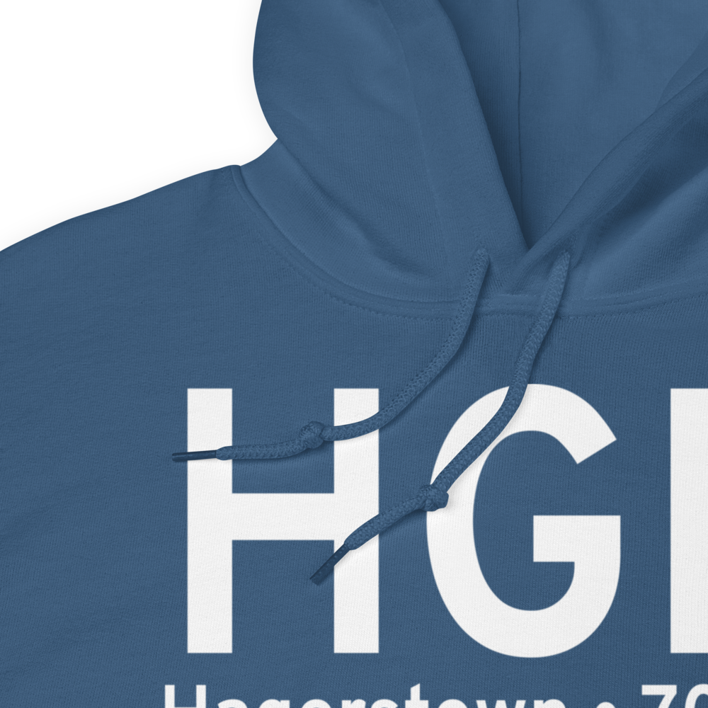 Hagerstown (KHGR) Airport Hoodie Sweatshirt 