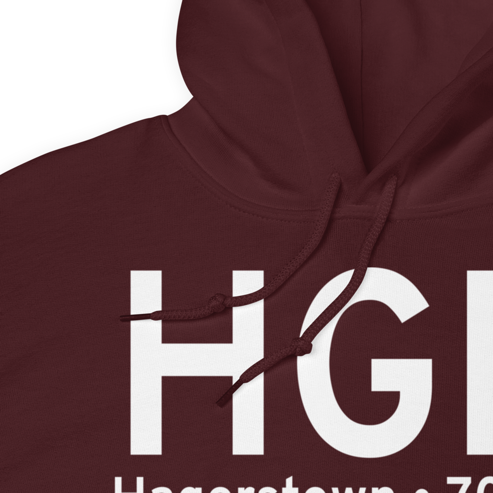 Hagerstown (KHGR) Airport Hoodie Sweatshirt 