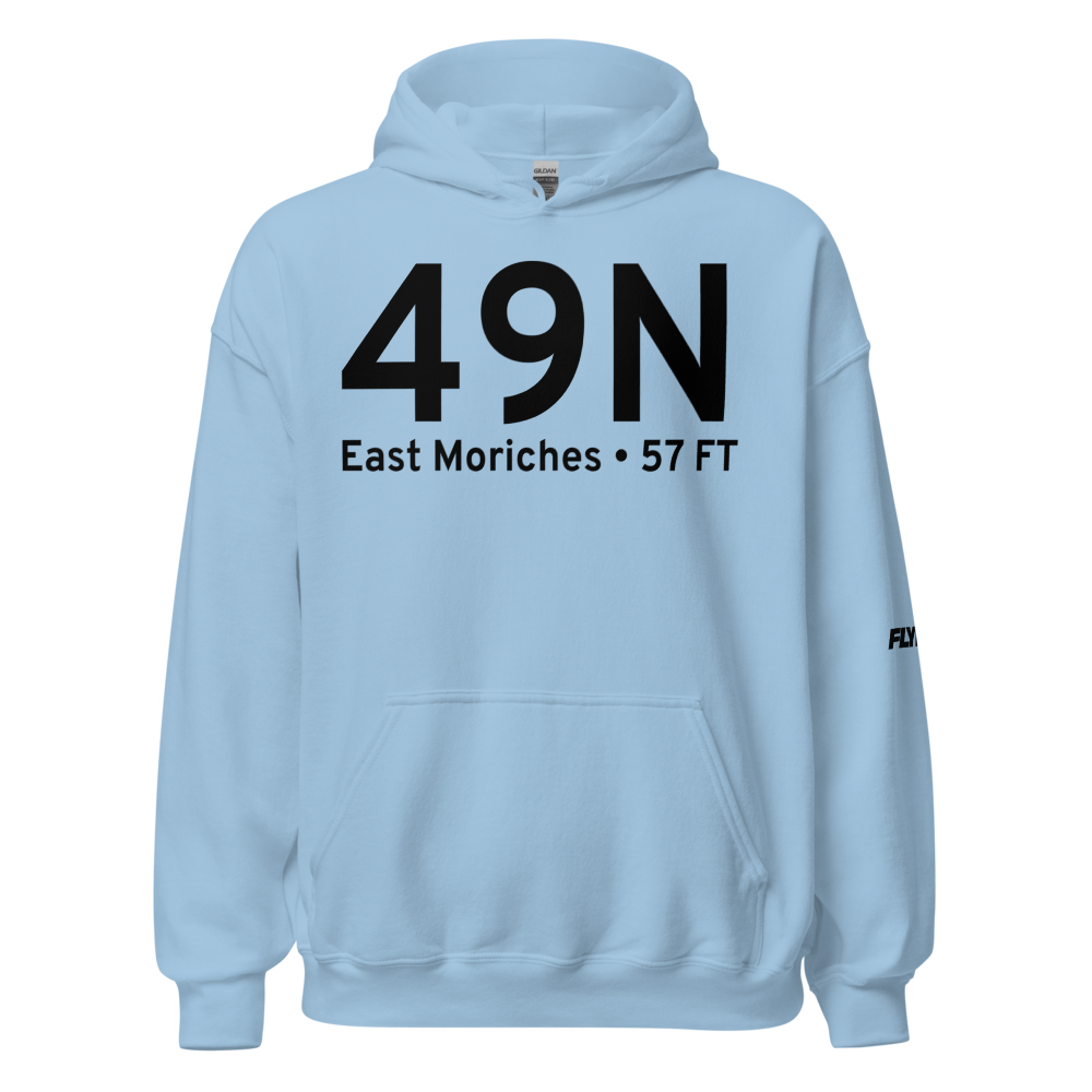 East Moriches (49N) Airport Hoodie Sweatshirt 