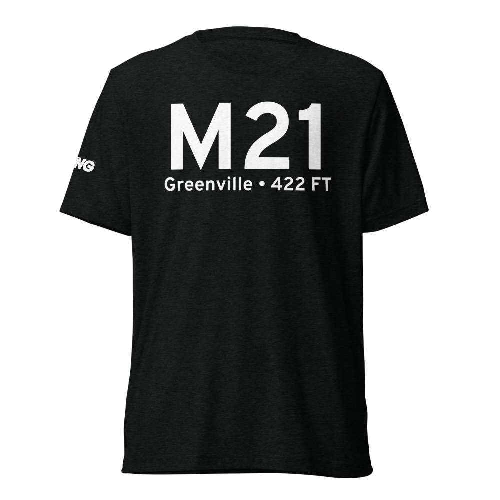 Greenville (KM21) Airport Tri-blend T-Shirt 