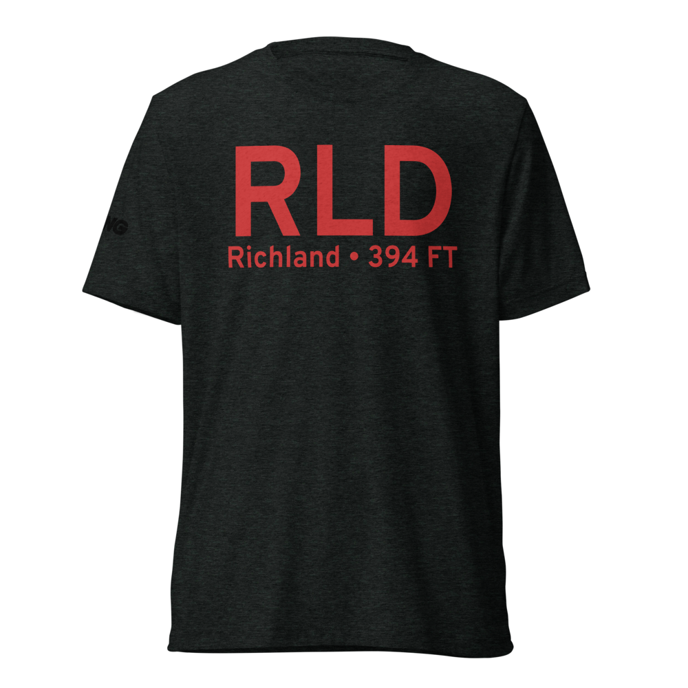 Richland (KRLD) Airport Tri-blend T-Shirt 