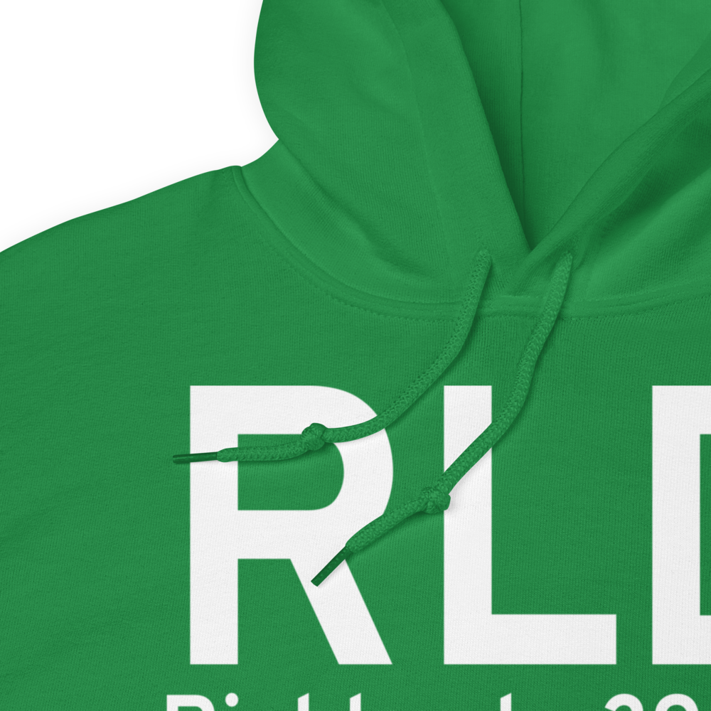 Richland (KRLD) Airport Hoodie Sweatshirt 