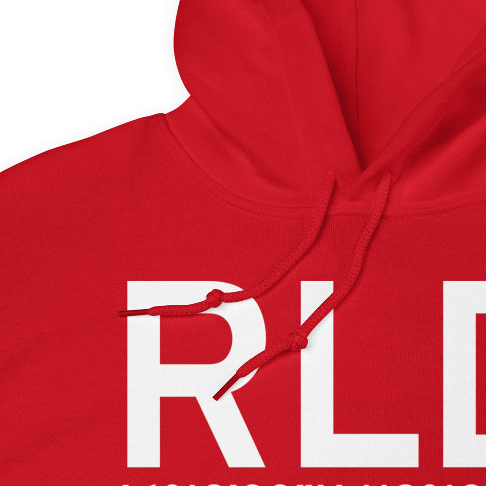 Richland (KRLD) Airport Hoodie Sweatshirt 