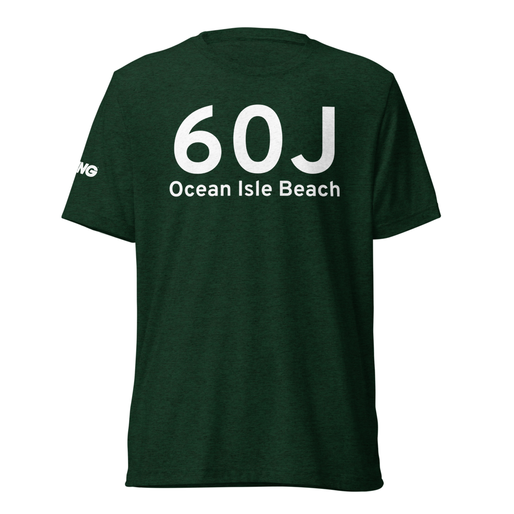 Ocean Isle Beach (K60J) Airport Tri-blend T-Shirt 