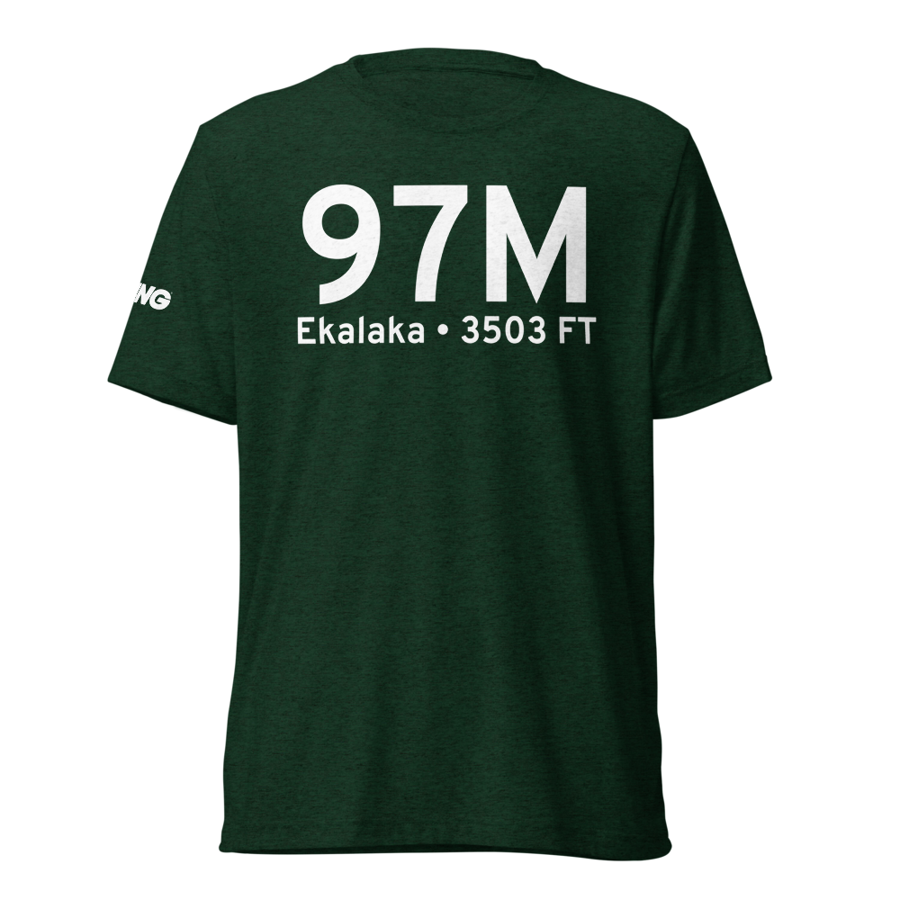 Ekalaka (K97M) Airport Tri-blend T-Shirt 