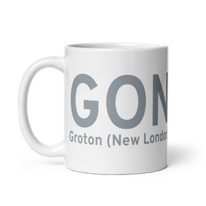 Groton (New London) (KGON) Airport Mug