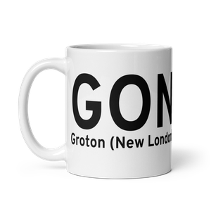 Groton (New London) (KGON) Airport Mug