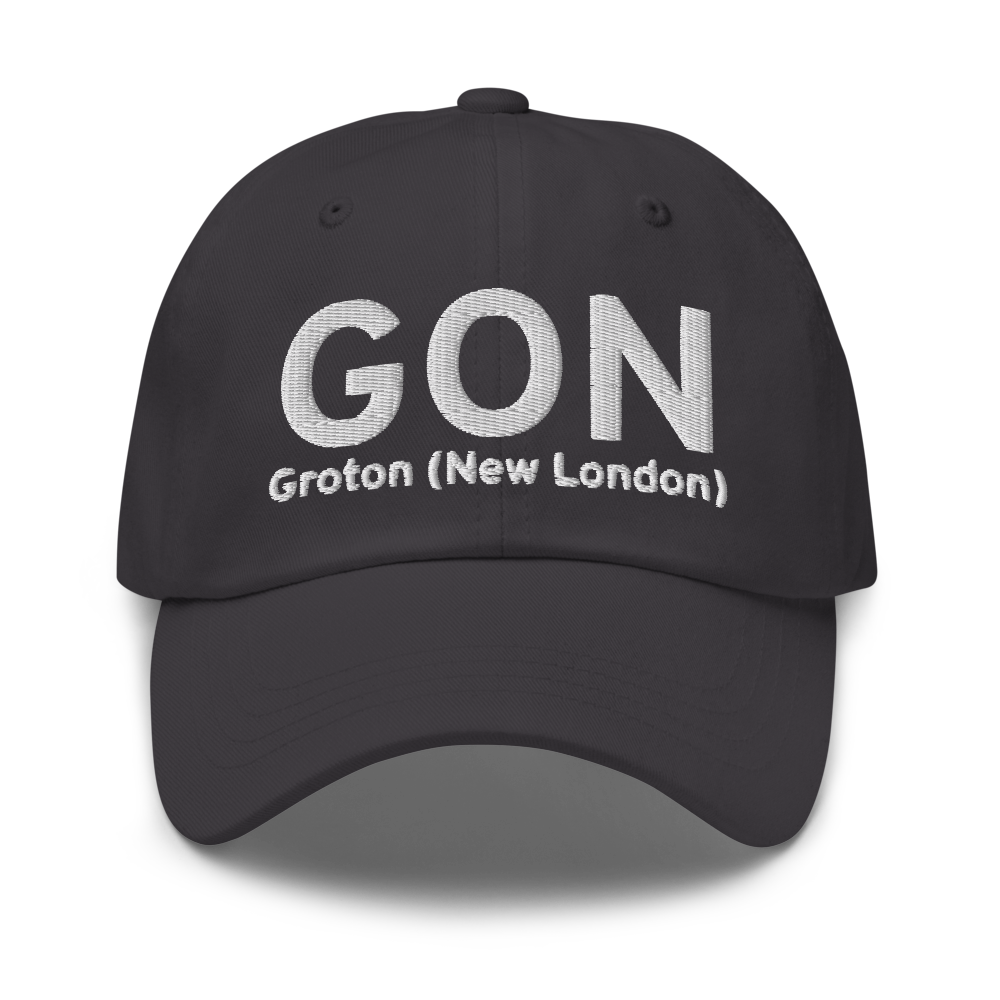 Groton (New London) (KGON) Airport Hat 