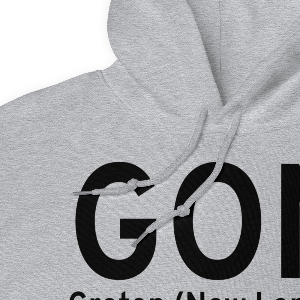 Groton (New London) (KGON) Airport Hoodie Sweatshirt 