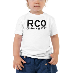 Clinton (RC0) Airport Toddler T-Shirt