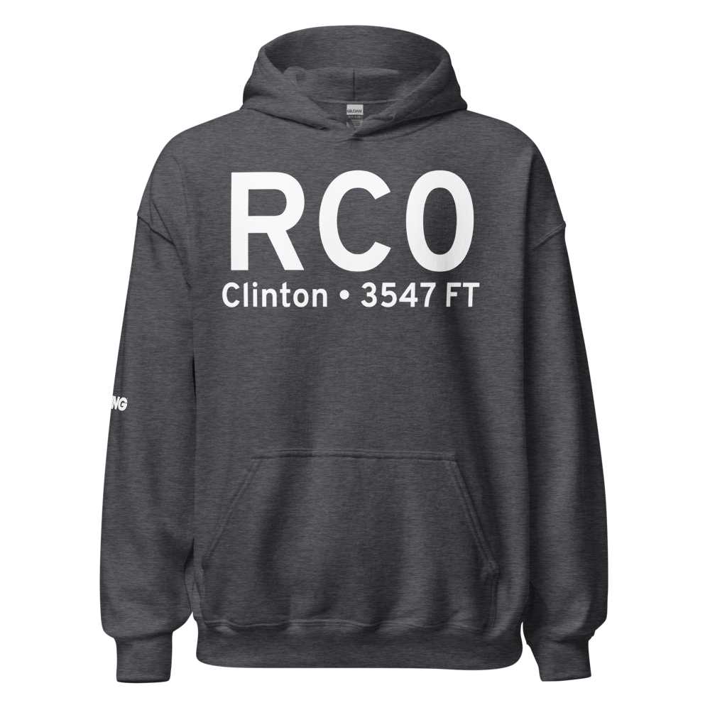 Clinton (RC0) Airport Hoodie Sweatshirt 
