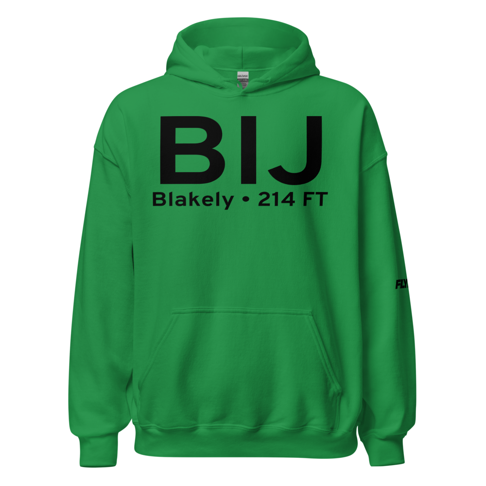 Blakely (KBIJ) Airport Hoodie Sweatshirt 