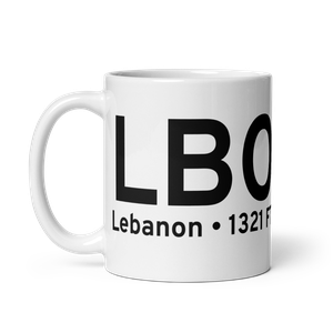 Lebanon (KLBO) Airport Mug