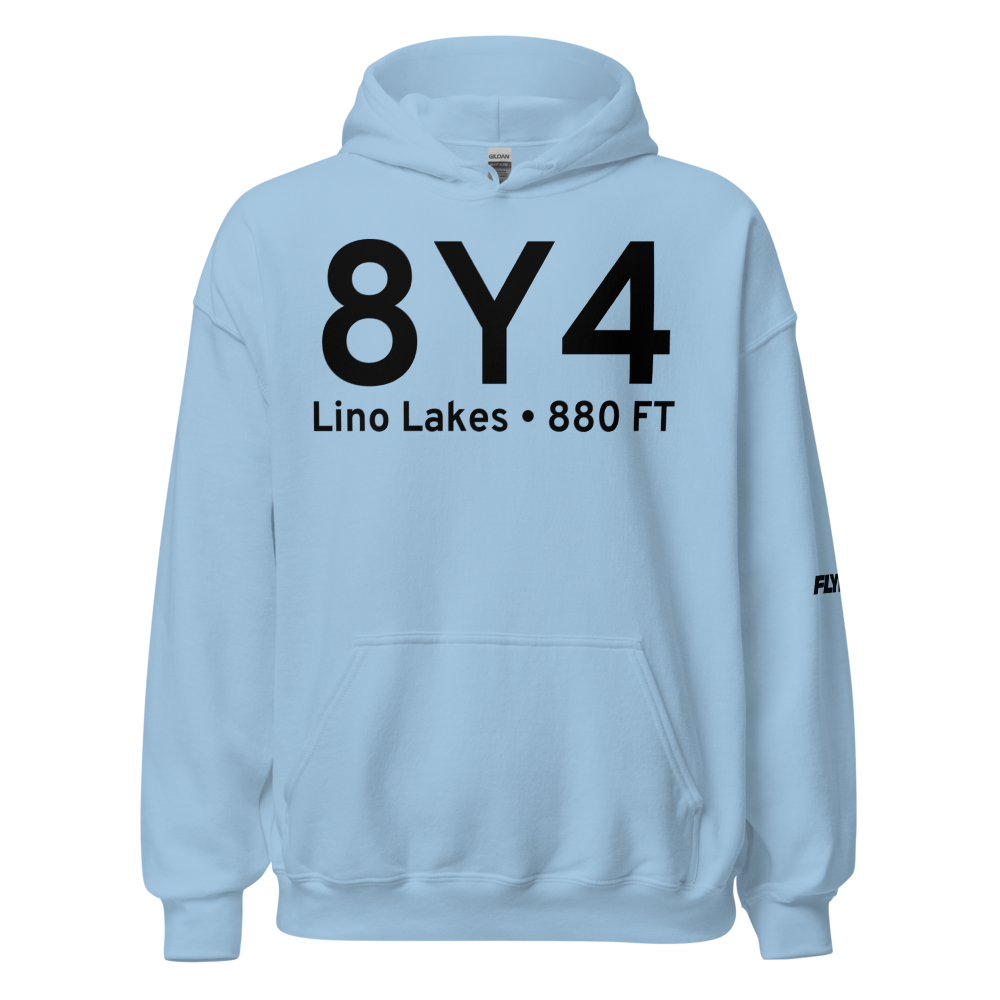 Lino Lakes (8Y4) Airport Hoodie Sweatshirt 