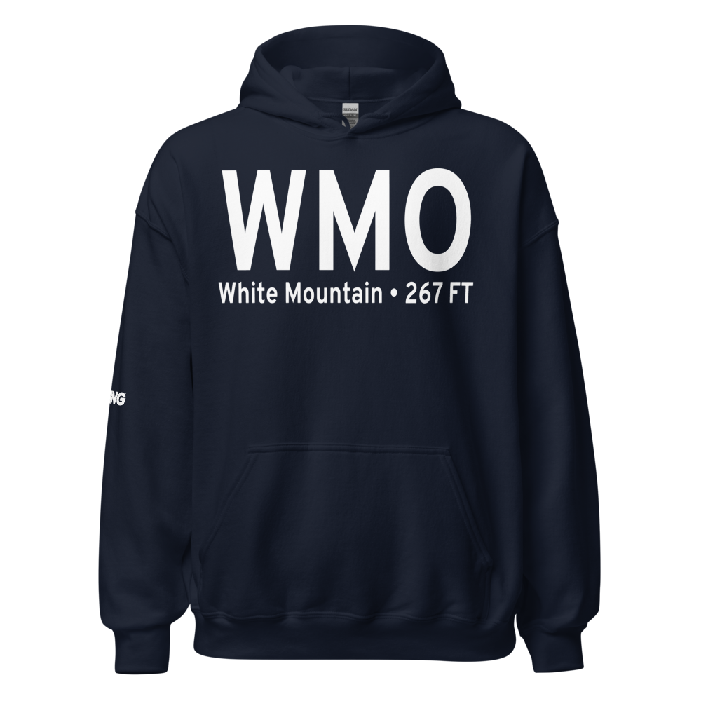 White Mountain (PAWM) Airport Hoodie Sweatshirt 