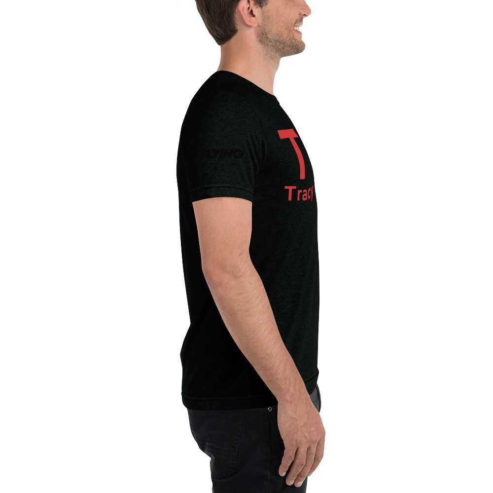 Tracy (KTCY) Airport Tri-blend T-Shirt 
