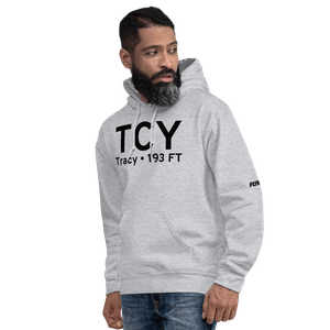 Tracy (KTCY) Airport Hoodie Sweatshirt
