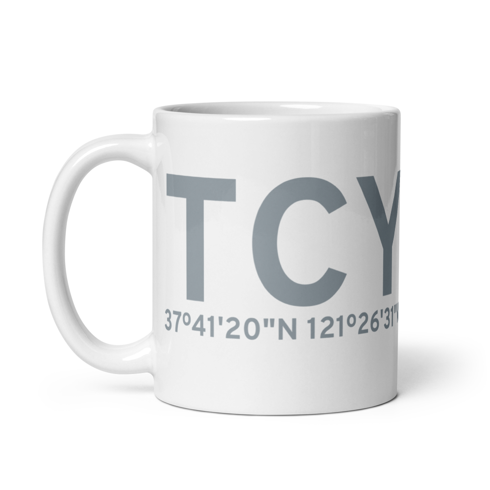 Tracy (KTCY) Airport Mug 
