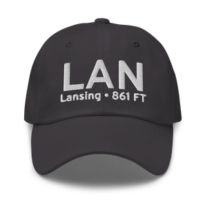 Lansing (KLAN) Airport Hat