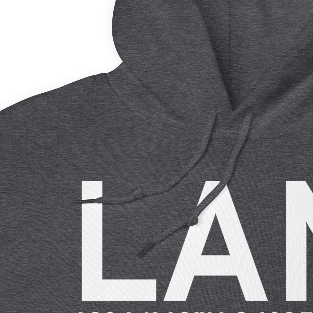 Lansing (KLAN) Airport Hoodie Sweatshirt 