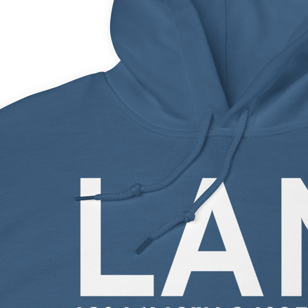 Lansing (KLAN) Airport Hoodie Sweatshirt 