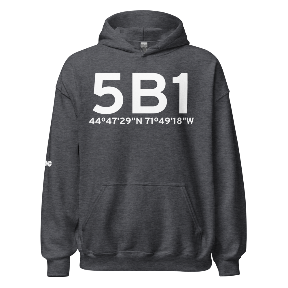 Island Pond (5B1) Airport Hoodie Sweatshirt 