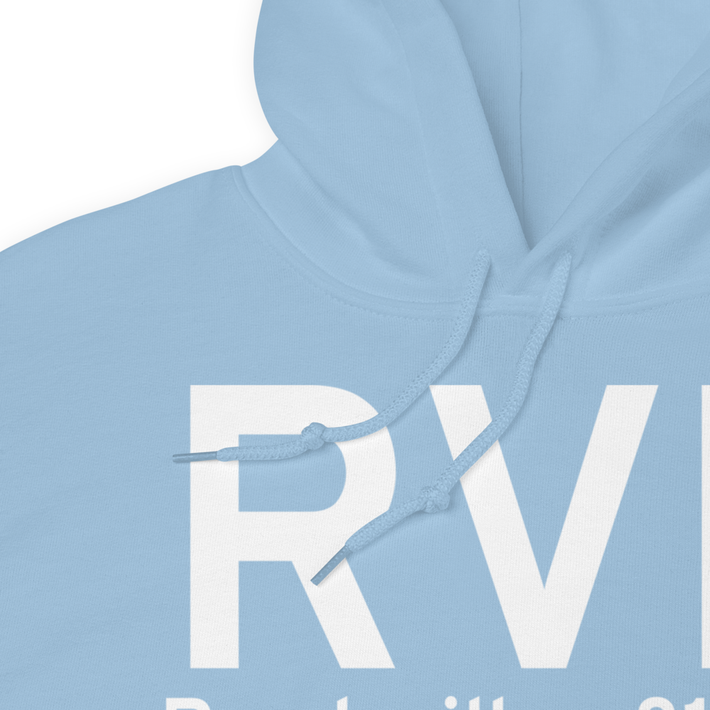 Reedsville (KRVL) Airport Hoodie Sweatshirt 
