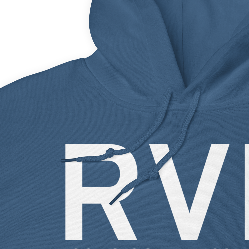 Reedsville (KRVL) Airport Hoodie Sweatshirt 