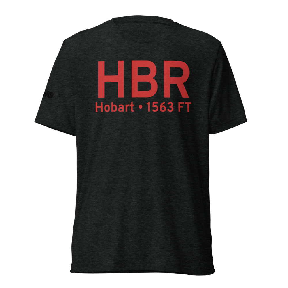 Hobart (KHBR) Airport Tri-blend T-Shirt 