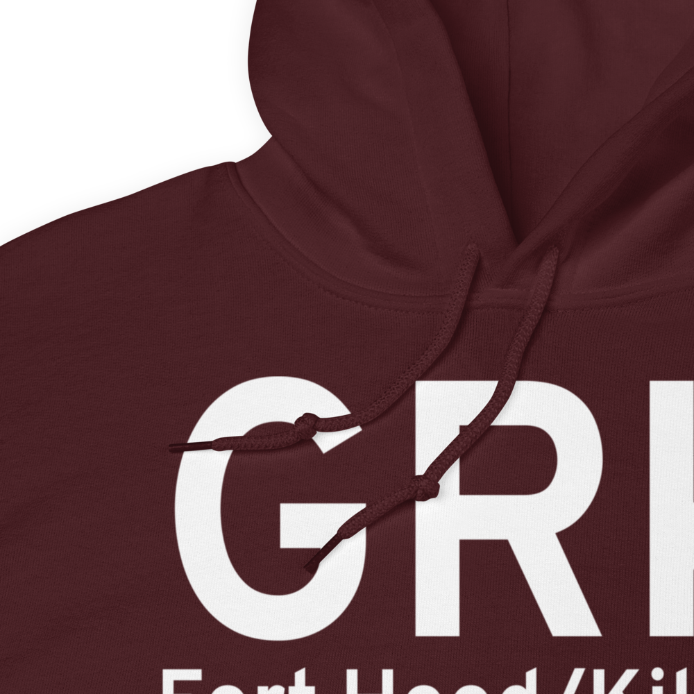 Fort Hood/Killeen (KGRK) Airport Hoodie Sweatshirt 