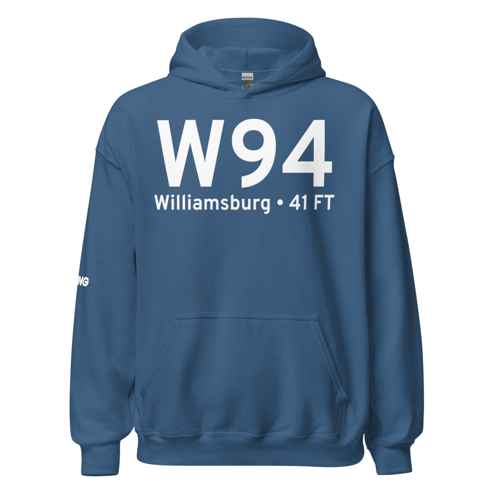 Williamsburg (KW94) Airport Hoodie Sweatshirt 