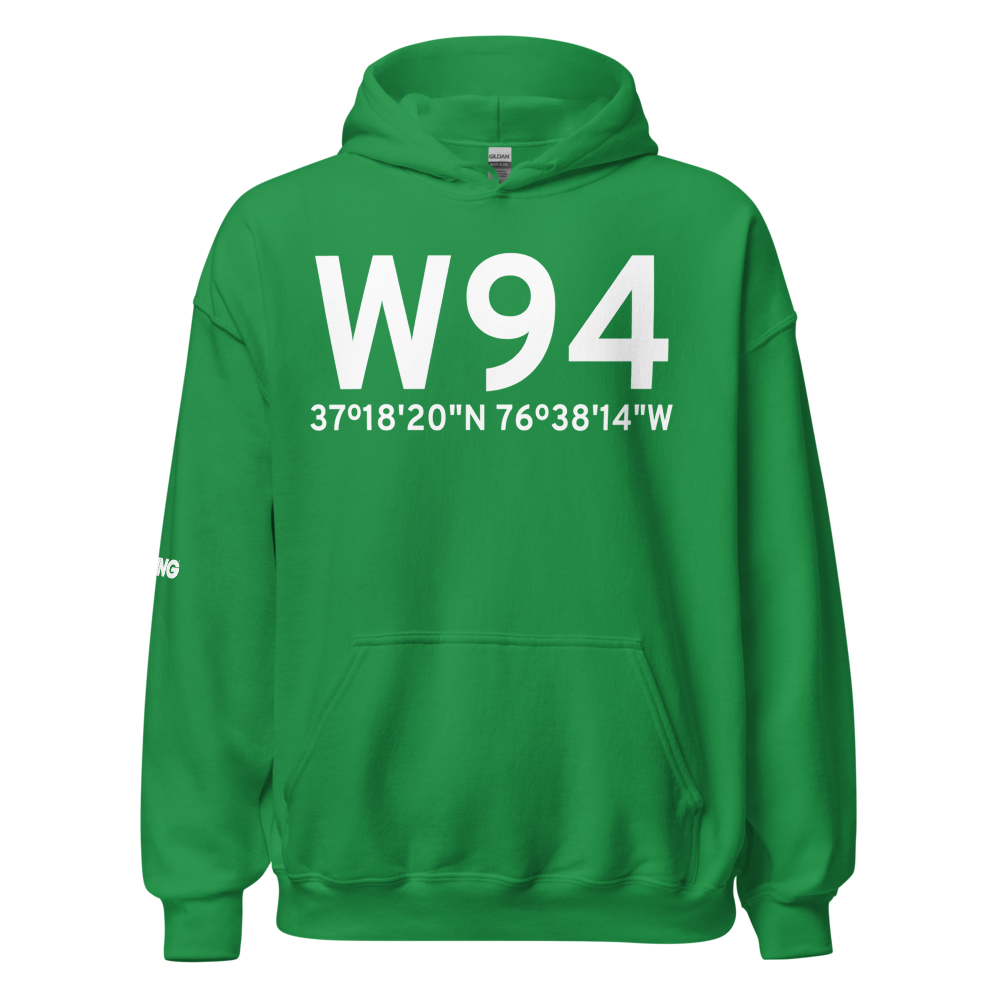Williamsburg (KW94) Airport Hoodie Sweatshirt 