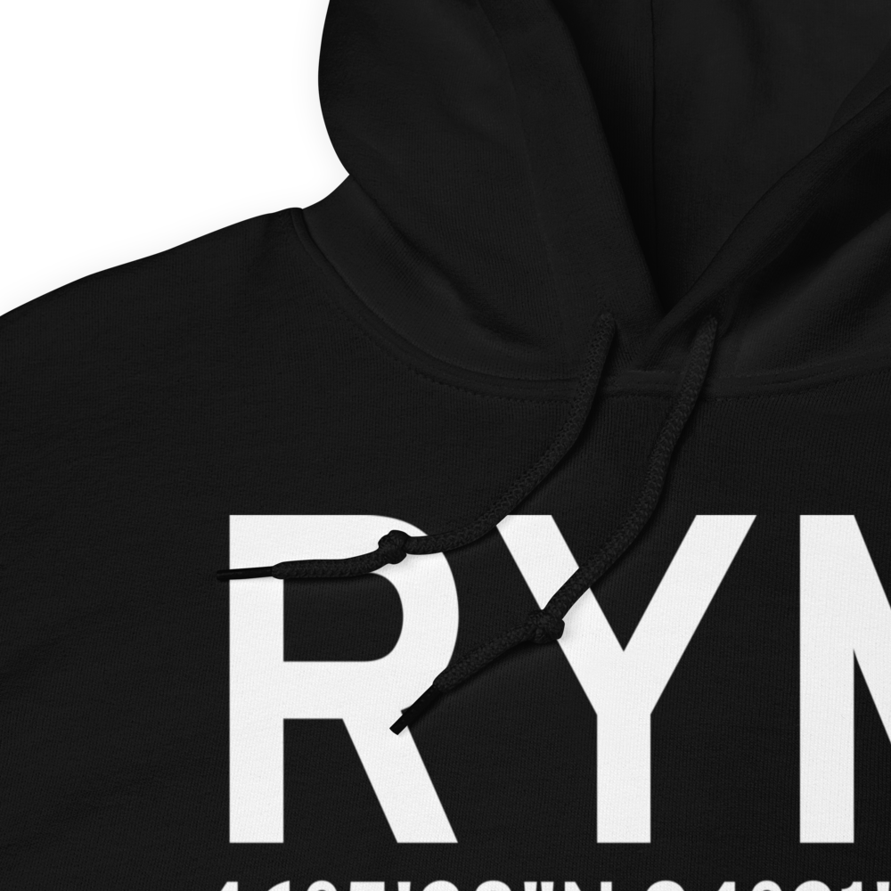 Camp Ripley (KRYM) Airport Hoodie Sweatshirt 