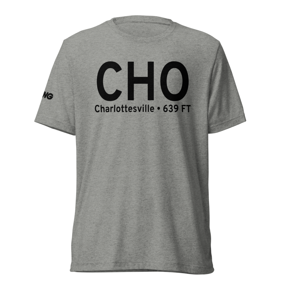 Charlottesville (KCHO) Airport Tri-blend T-Shirt 