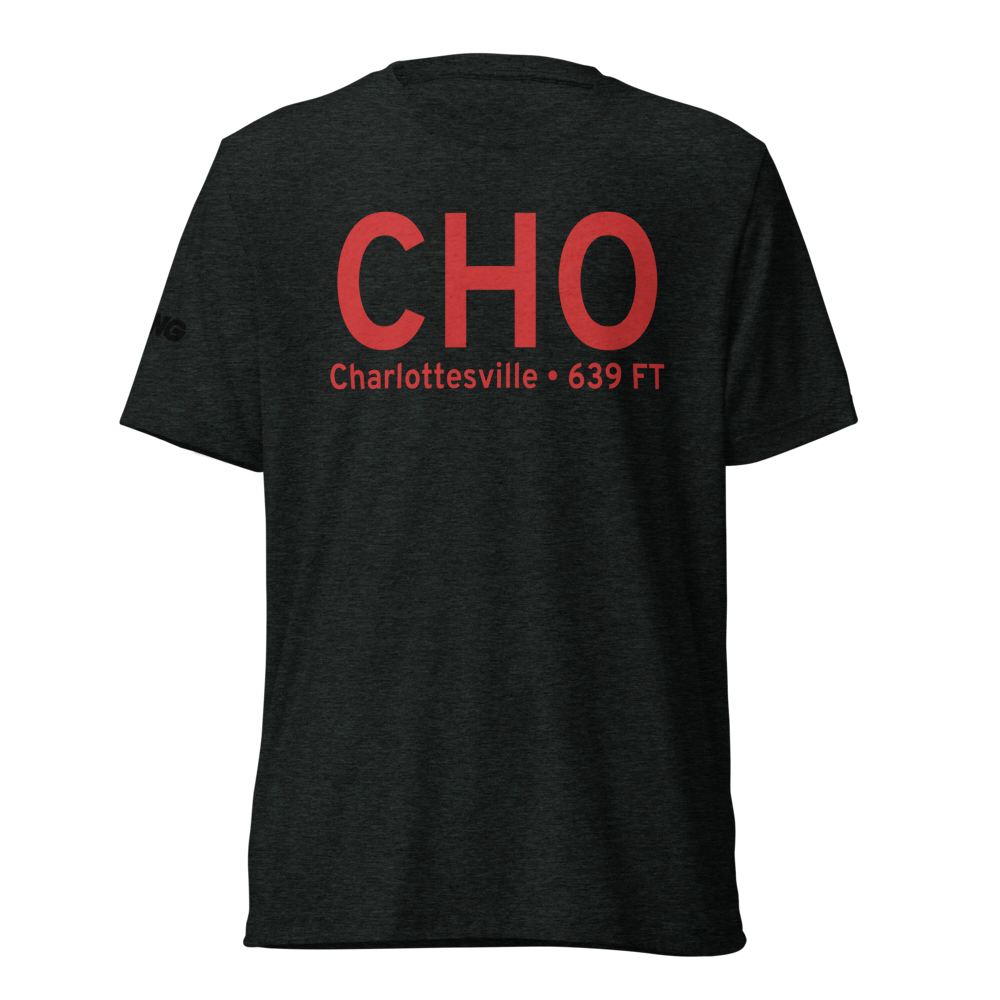 Charlottesville (KCHO) Airport Tri-blend T-Shirt 