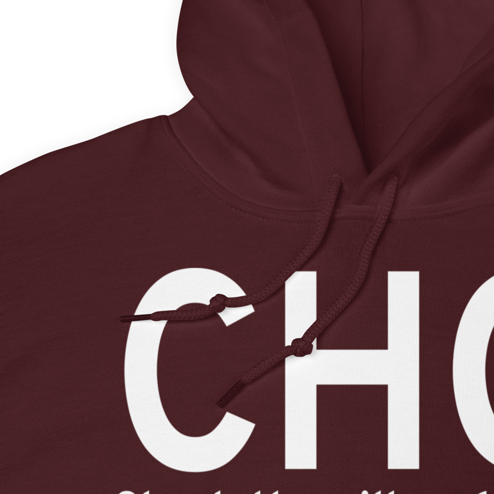 Charlottesville (KCHO) Airport Hoodie Sweatshirt 