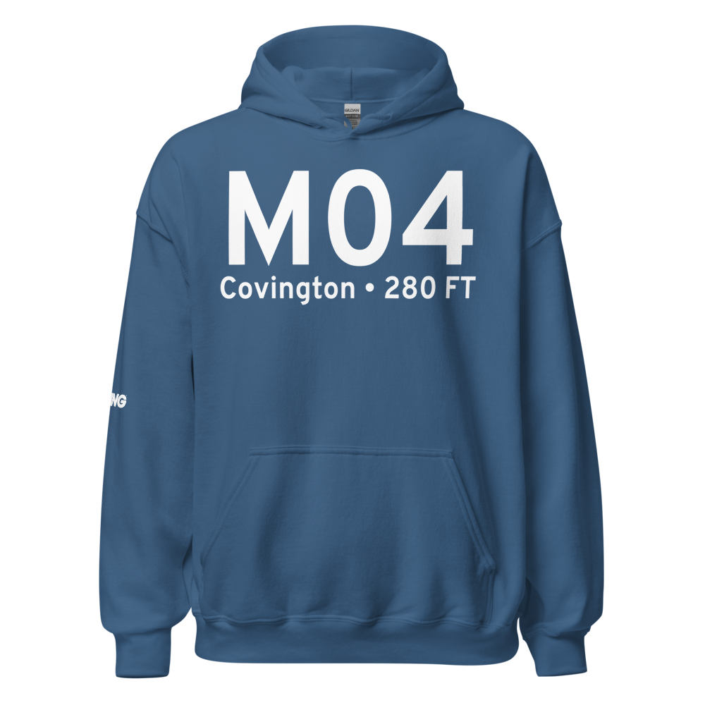 Covington (KM04) Airport Hoodie Sweatshirt 