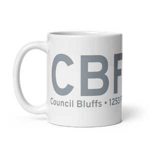 Council Bluffs (KCBF) Airport Mug