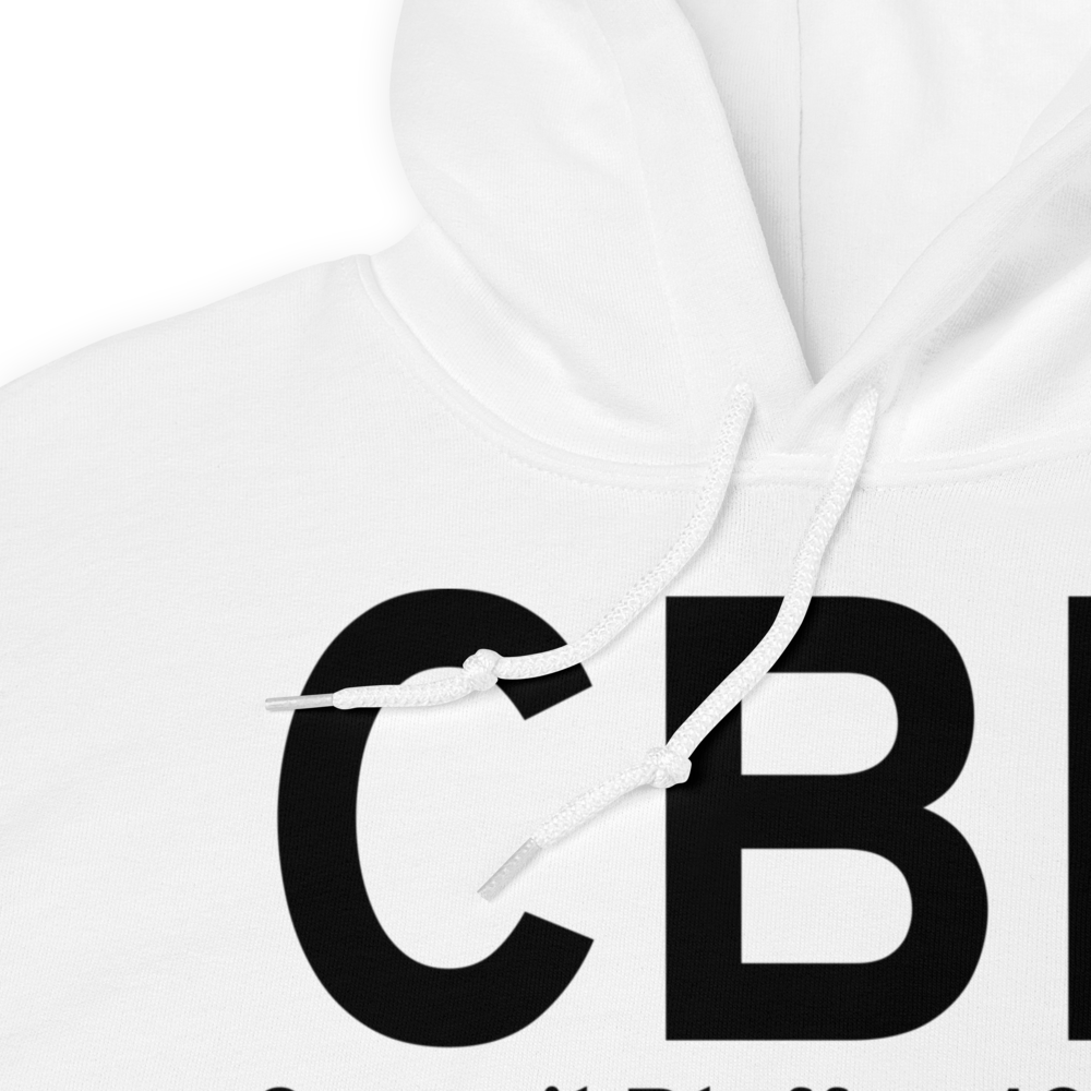 Council Bluffs (KCBF) Airport Hoodie Sweatshirt 